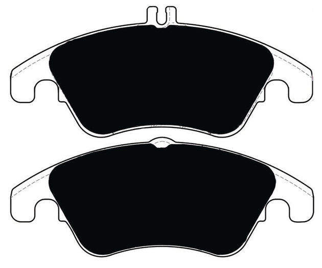 Porterfield Brake Pads for 2015 MERCEDES-BENZ SLK350 Sport Pkg FR SPORT