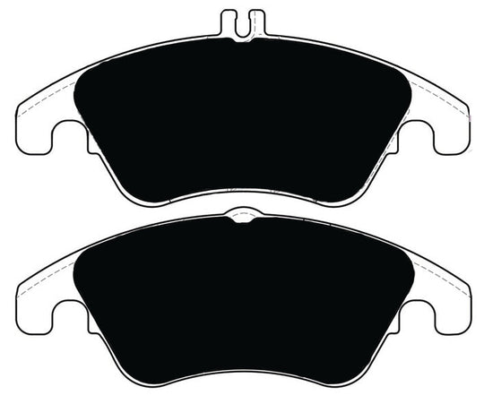Porterfield Brake Pads for 2016 MERCEDES-BENZ SLK300 FR SPORT