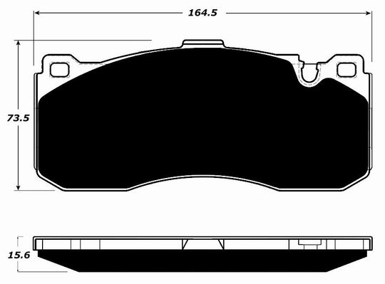 Porterfield Brake Pads for 2010 BMW 135i FR SPORT