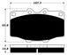 Porterfield Brake Pads for 1982 TOYOTA LANDCRUISER FR SPORT