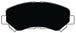 Porterfield Brake Pads for 2015 NISSAN MAXIMA FR SPORT