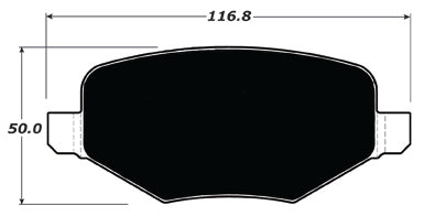 Porterfield Brake Pads for 2016 FORD TAURUS FR SPORT