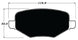 Porterfield Brake Pads for 2011 FORD TAURUS FR SPORT