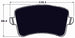 Porterfield Brake Pads for 2017 AUDI Q5 Hybrid TRW Girling FR SPORT