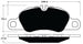 Porterfield Brake Pads for 2015 PORSCHE BOXSTER S FR SPORT