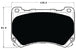 Porterfield Brake Pads for 2011 HYUNDAI GENESIS SEDAN V8 FR SPORT