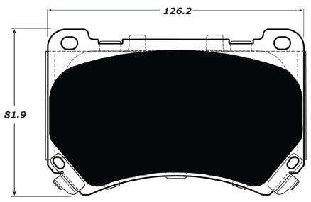 Porterfield Brake Pads for 2012 HYUNDAI GENESIS SEDAN V6 FR SPORT