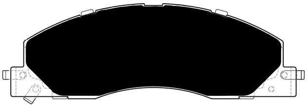 Porterfield Brake Pads for 2016 DODGE RAM 2500 4WD FR SPORT