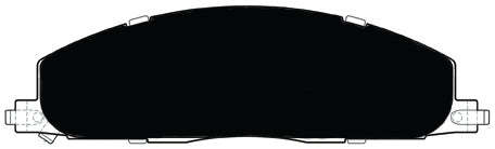 Porterfield Brake Pads for 2017 DODGE RAM 3500 2WD FR SPORT