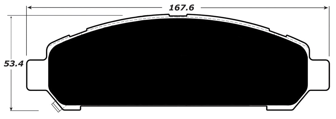 Porterfield Brake Pads for 2015 TOYOTA VENZA FR SPORT