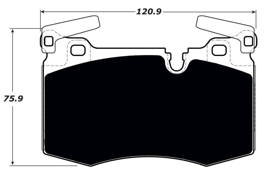 Porterfield Brake Pads for 2014 MINI Cooper w/JCW 316mm FD FR SPORT