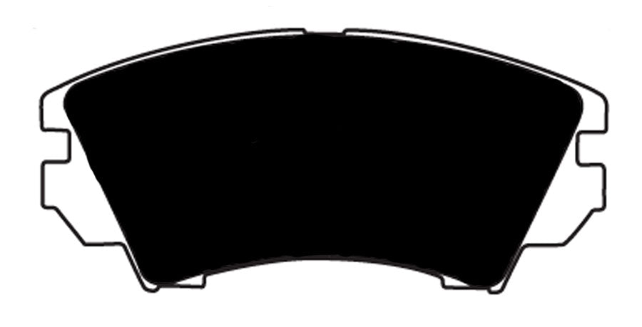 Porterfield Brake Pads for 2011 SAAB 9-5 17" 321mm Front Discs FR SPORT