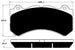 Porterfield Brake Pads for 2016 CHEVROLET Camaro SS Brembo 6 Piston FR SPORT