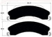 Porterfield Brake Pads for 2014 GMC SIERRA 3500 4WD SRW FR SPORT