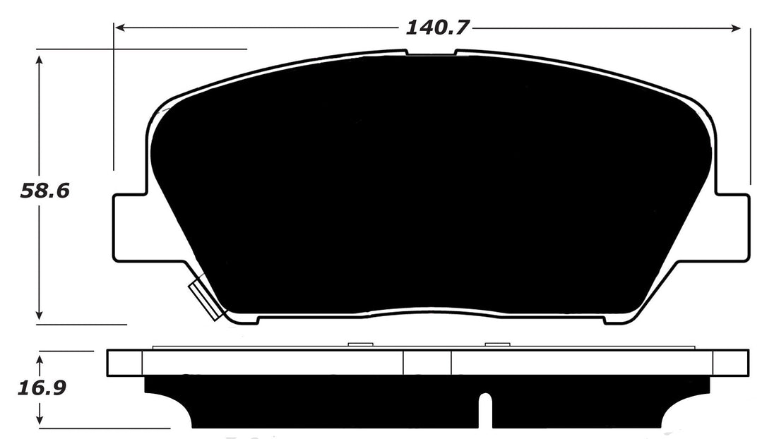 Porterfield Brake Pads for 2012 KIA Optima 2.0L Turbo FR SPORT