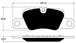 Porterfield Brake Pads for 2016 PORSCHE 911 Carrera S w/Iron Disc FR SPORT