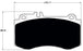 Porterfield Brake Pads for 2015 MERCEDES-BENZ E350 W/ AMG PKG FR SPORT