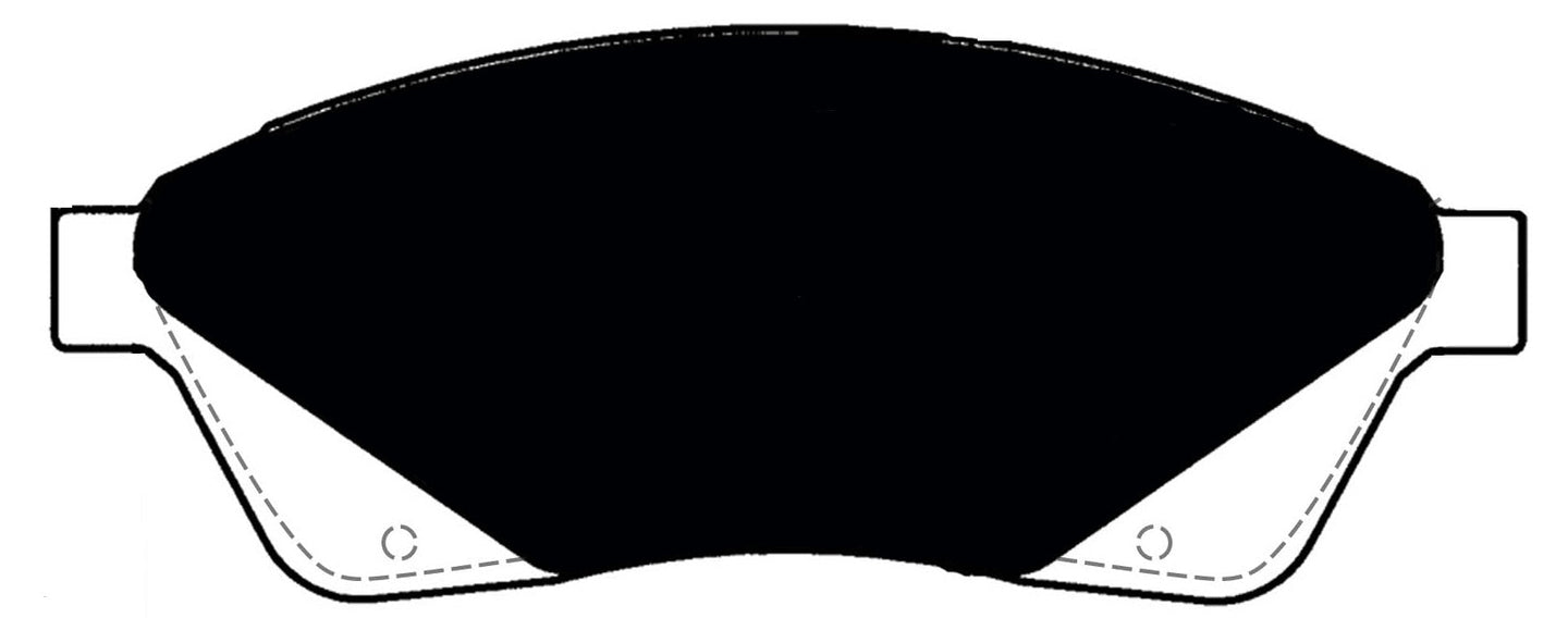 Porterfield Brake Pads for 2010 CADILLAC SRX FR SPORT