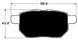 Porterfield Brake Pads for 2016 TOYOTA PRIUS Plug-In FR SPORT