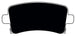 Porterfield Brake Pads for 2016 CHEVROLET Impala- G Body FR SPORT