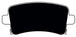 Porterfield Brake Pads for 2016 CHEVROLET Impala- G Body FR SPORT