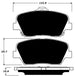 Porterfield Brake Pads for 2016 HYUNDAI AZERA FR SPORT