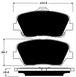 Porterfield Brake Pads for 2016 HYUNDAI AZERA FR SPORT