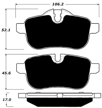 Porterfield Brake Pads for 2011 BMW Z4 30i FR SPORT