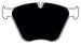 Porterfield Brake Pads for 2016 BMW Alpina B6 Gran Coupe FR SPORT