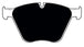 Porterfield Brake Pads for 2016 BMW Alpina B6 Gran Coupe FR SPORT