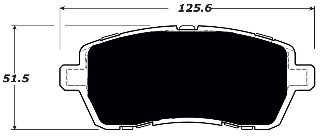 Porterfield Brake Pads for 2016 FORD FIESTA- Rear Drum FR SPORT