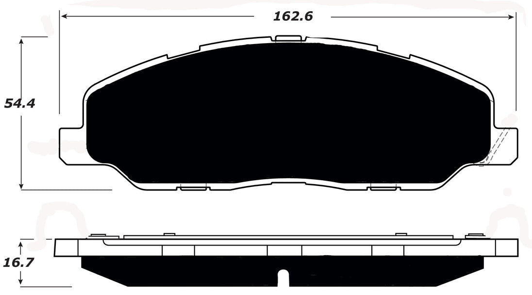 Porterfield Brake Pads for 2013 FORD MUSTANG V6 FR SPORT