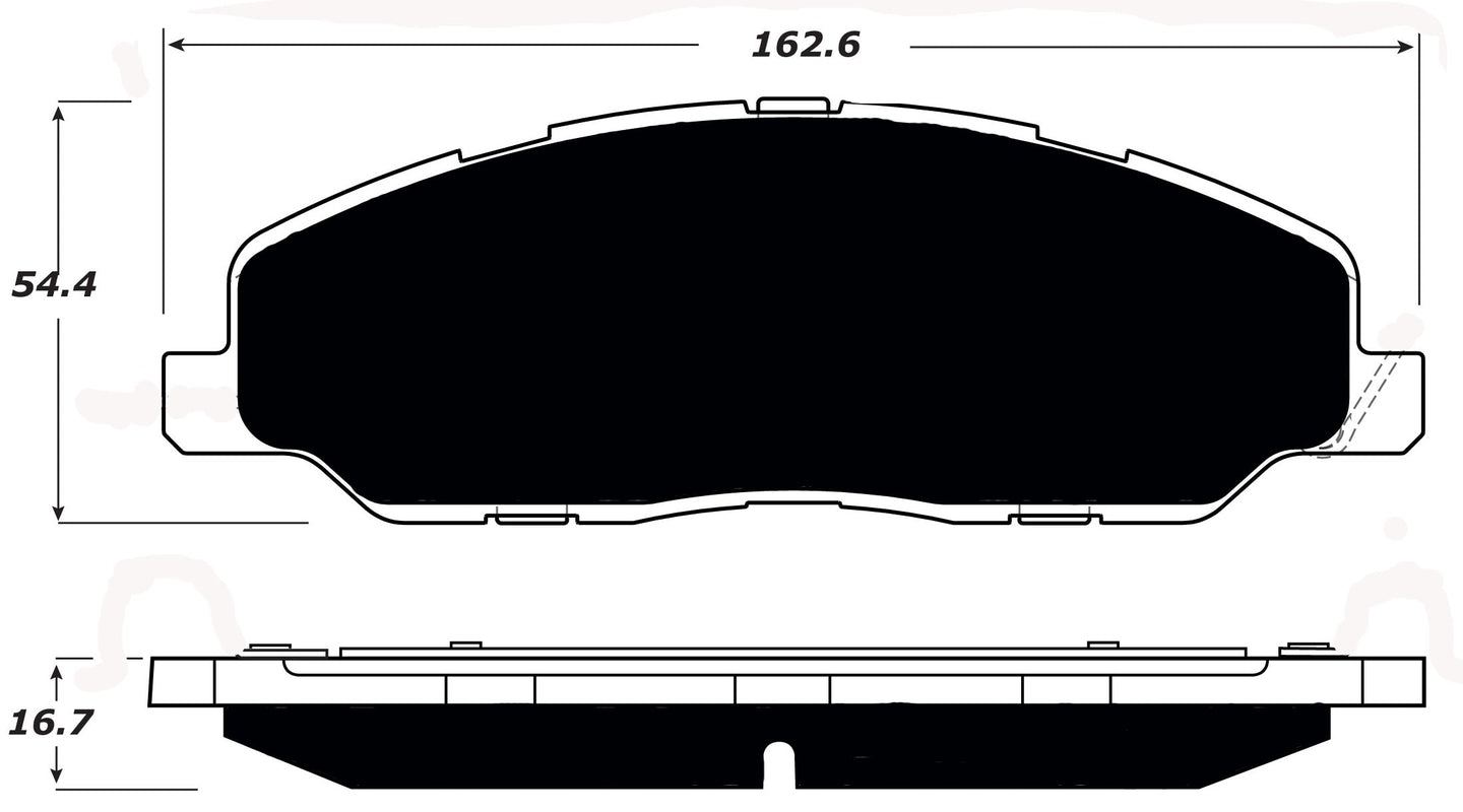 Porterfield Brake Pads for 2013 FORD MUSTANG GT V8 FR SPORT
