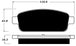 Porterfield Brake Pads for 2016 BUICK CASCADA FR SPORT