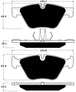 Porterfield Brake Pads for 2011 BMW 528 Series FR SPORT