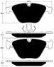 Porterfield Brake Pads for 2016 BMW 535d xDrive FR SPORT