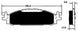 Porterfield Brake Pads for 2011 FORD TAURUS FR SPORT
