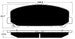 Porterfield Brake Pads for 2015 NISSAN TITAN FR SPORT