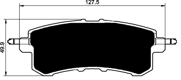 Porterfield Brake Pads for 2017 INFINITI QX80 FR SPORT