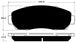 Porterfield Brake Pads for 2016 HONDA ODYSSEY FR SPORT