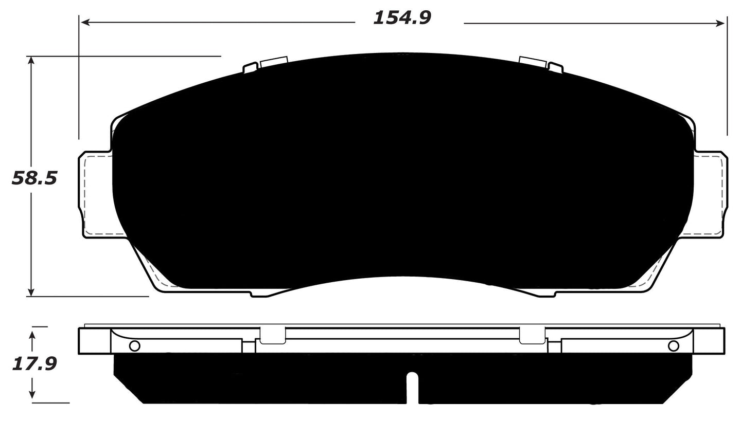 Porterfield Brake Pads for 2013 HONDA CR-V FR SPORT