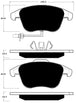 Porterfield Brake Pads for 2016 AUDI A5/A5 Quattro - 314mm Front Disc FR SPORT