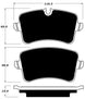 Porterfield Brake Pads for 2017 AUDI A6 Quattro 3.0T FR SPORT