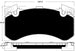Porterfield Brake Pads for 2016 AUDI S7 - (Excluding Ceramic Discs) FR SPORT