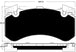 Porterfield Brake Pads for 2016 AUDI S7 - (Excluding Ceramic Discs) FR SPORT