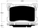 Porterfield Brake Pads for 2016 KIA K900 FR SPORT