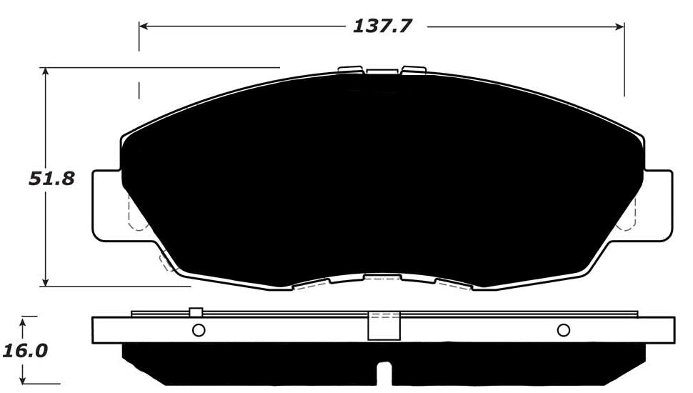 Porterfield Brake Pads for 2012 HONDA CIVIC Coupe DX FR SPORT