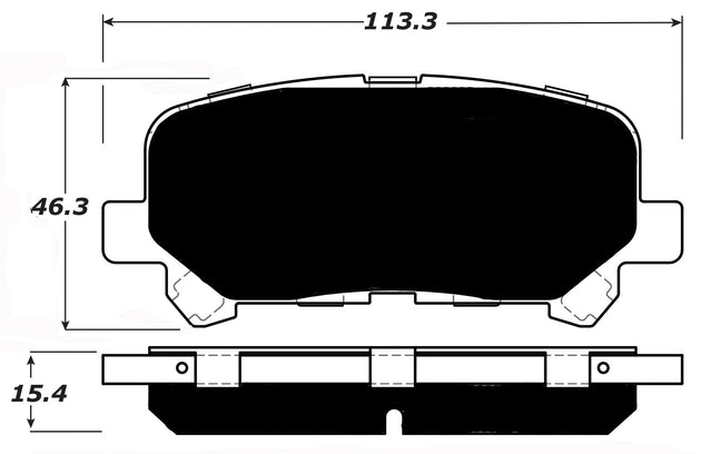 Porterfield Brake Pads for 2016 ACURA MDX FR SPORT