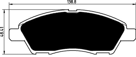 Porterfield Brake Pads for 2015 NISSAN VERSA FR SPORT