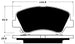 Porterfield Brake Pads for 2016 KIA RIO FR SPORT